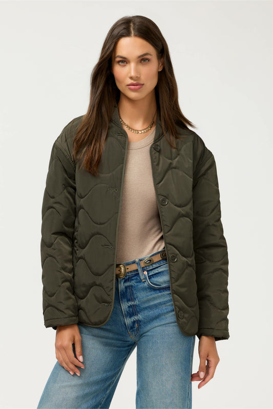PUFFER BOMBER JACKET