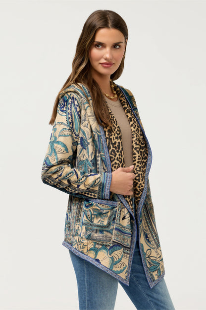 JOAN REVERSIBLE SHERPA JACKET