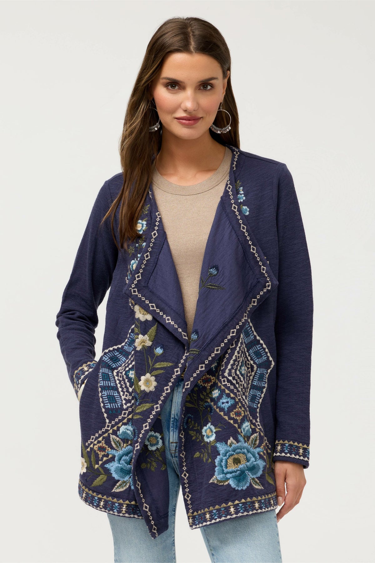 BIYA DRAPED SWEATER
