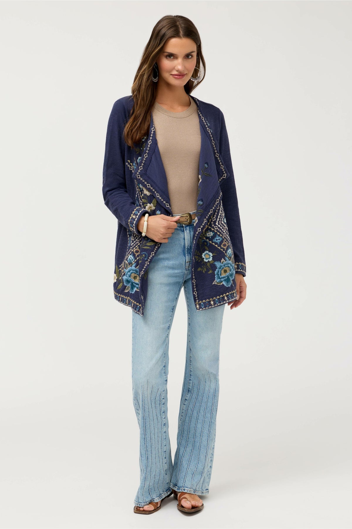 BIYA DRAPED SWEATER