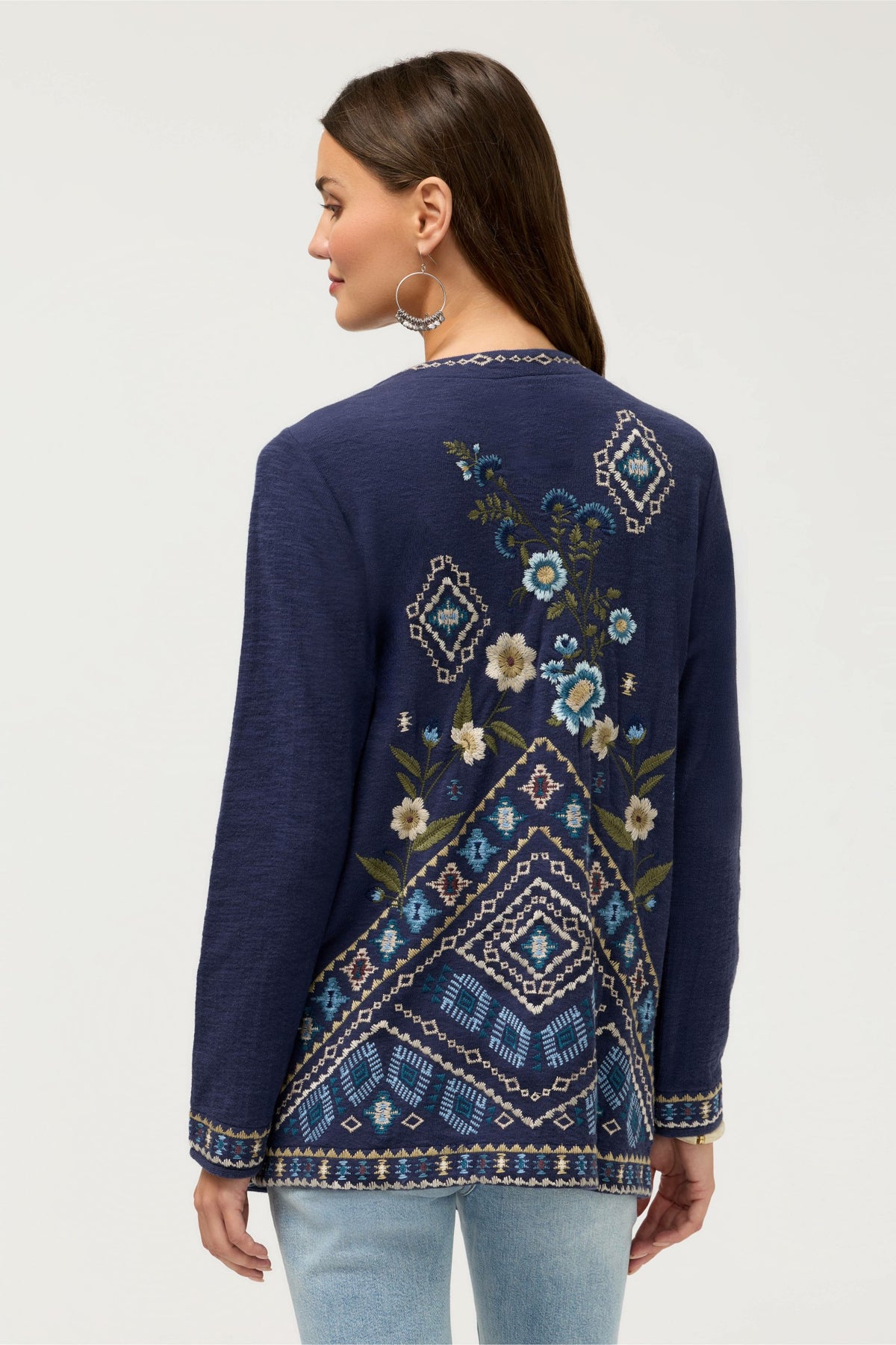 BIYA DRAPED SWEATER