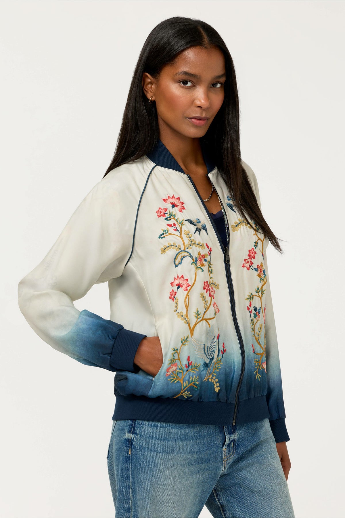 TERESA REVERSIBLE BOMBER JACKET