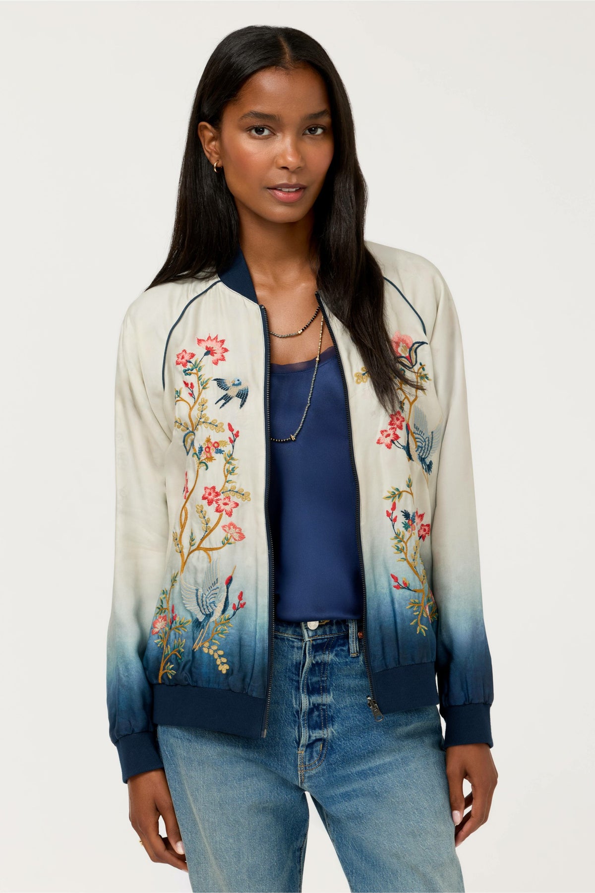 TERESA REVERSIBLE BOMBER JACKET