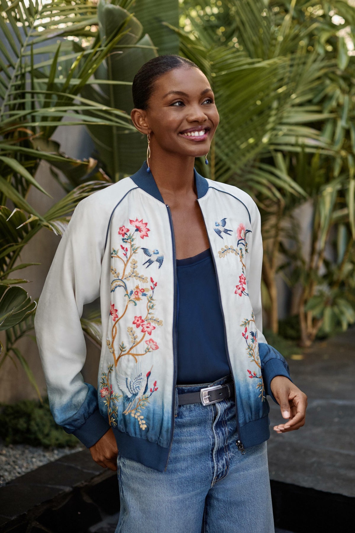 TERESA REVERSIBLE BOMBER JACKET