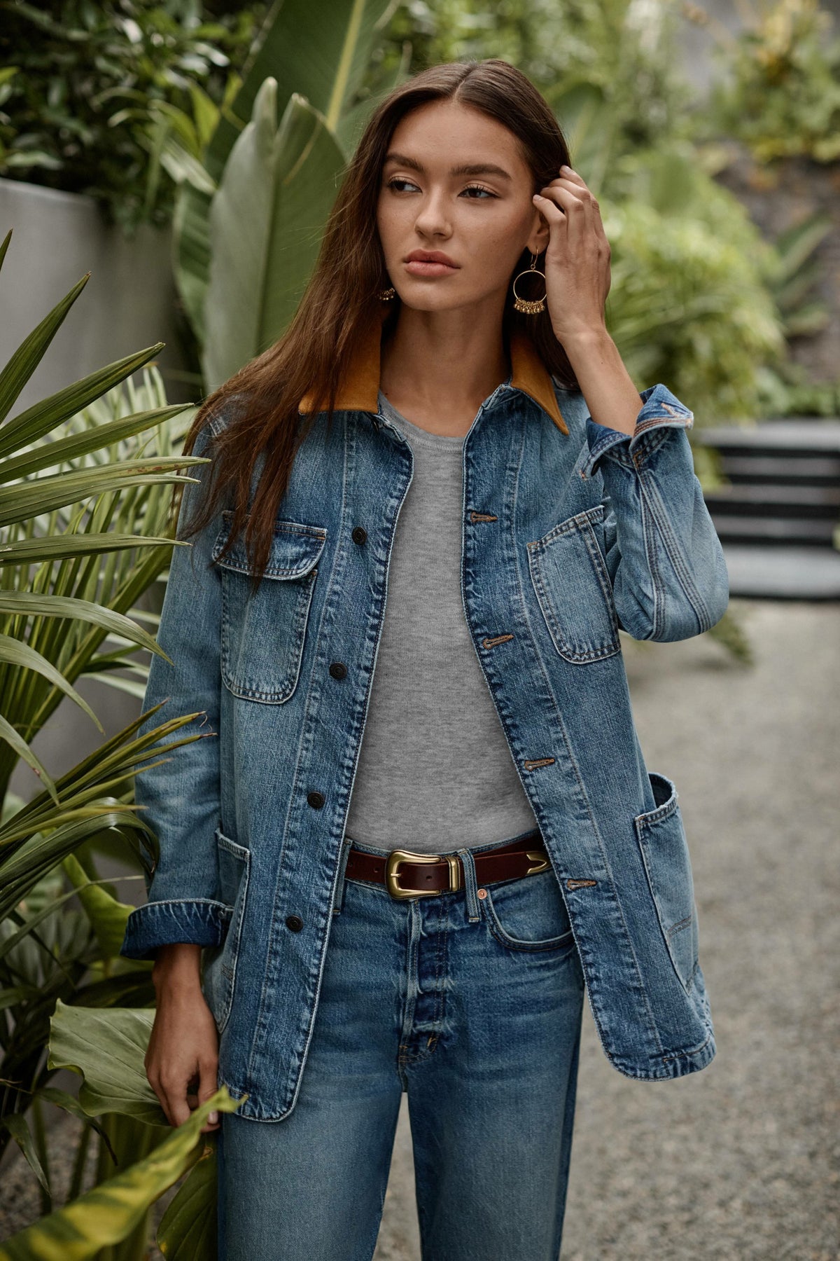CALIFORNIA SUNRISE DENIM JACKET