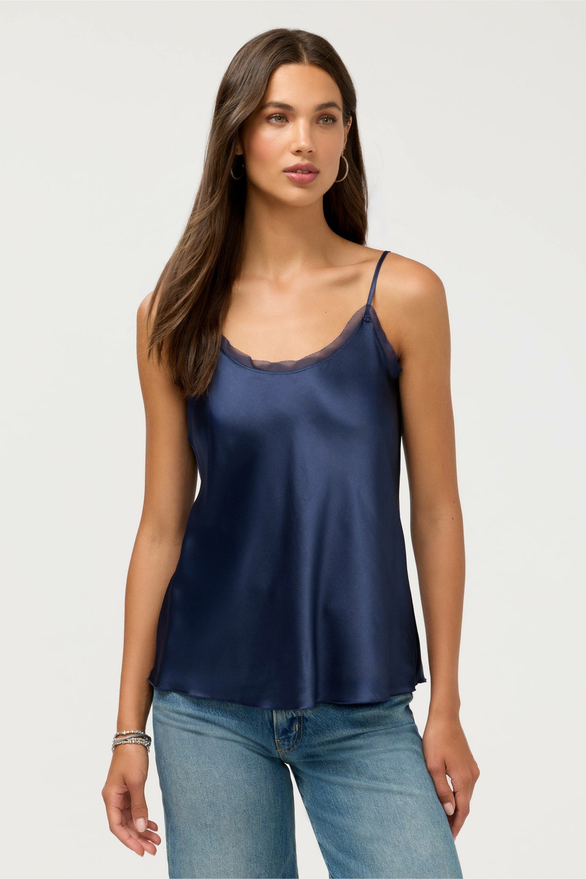 ESSENTIALS SILK CAMI