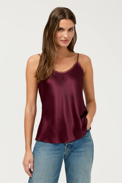 ESSENTIALS SILK CAMI