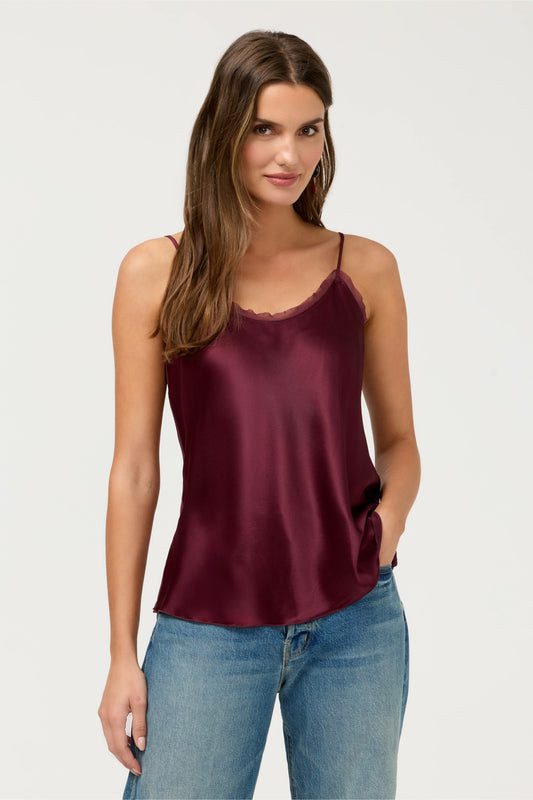 ESSENTIALS SILK CAMI
