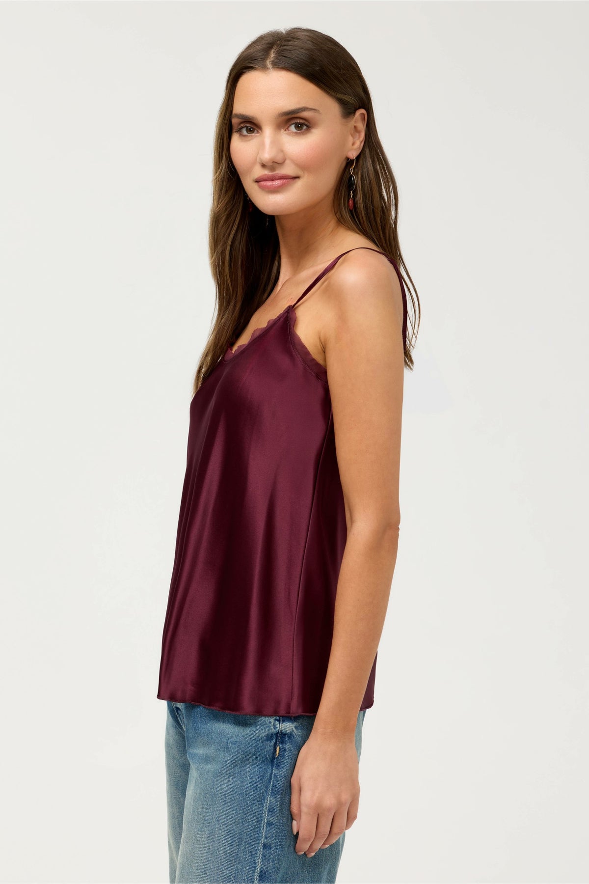 ESSENTIALS SILK CAMI
