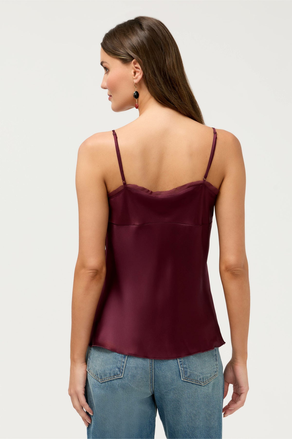 ESSENTIALS SILK CAMI