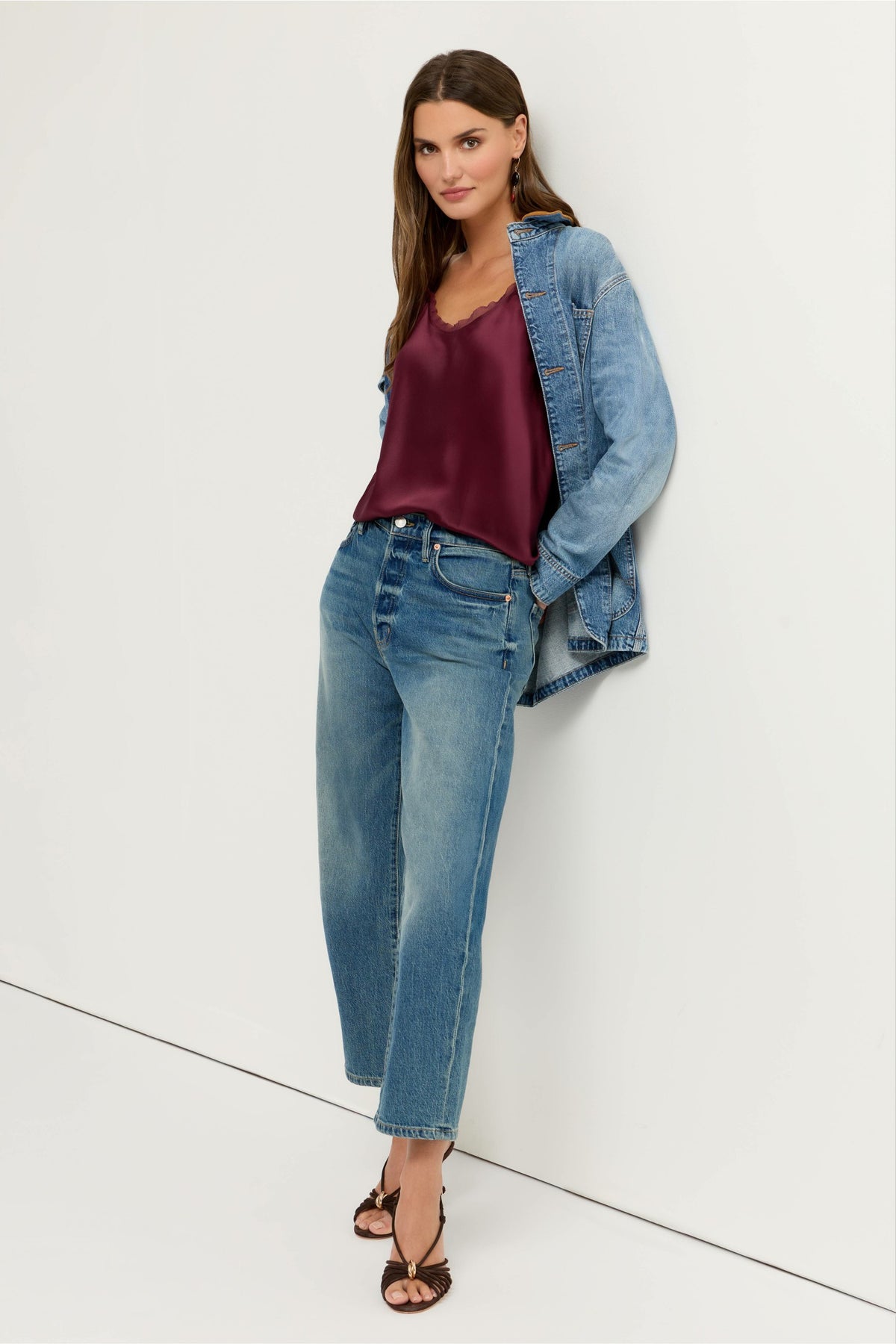 ESSENTIALS SILK CAMI