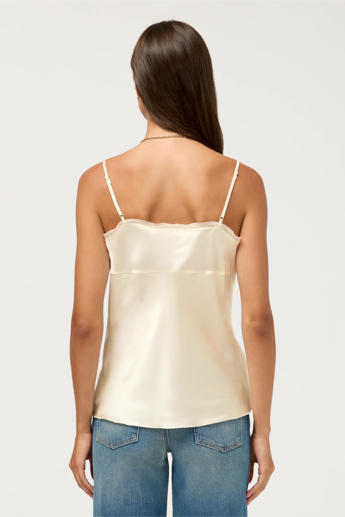 ESSENTIALS SILK CAMI