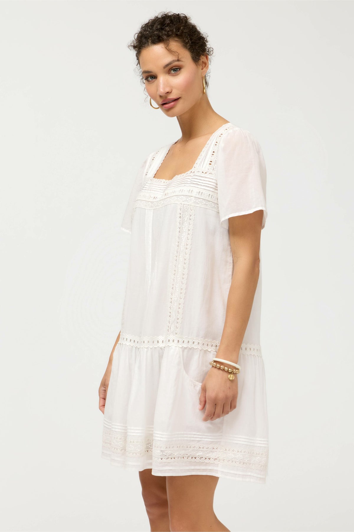 SIZA LACE MINI DRESS