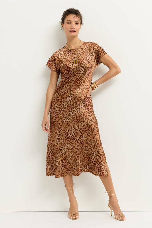 RYU BIAS DOLMAN DRESS