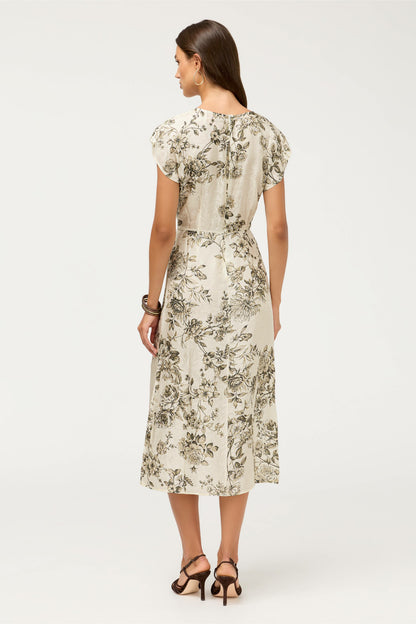 DELCIE MIDI DRESS