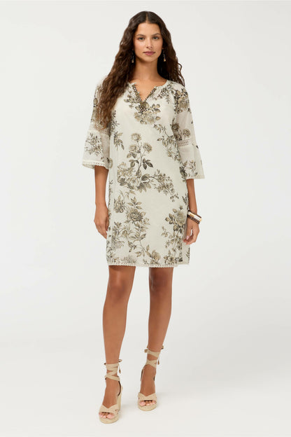 MANDIE PEASANT MINI DRESS