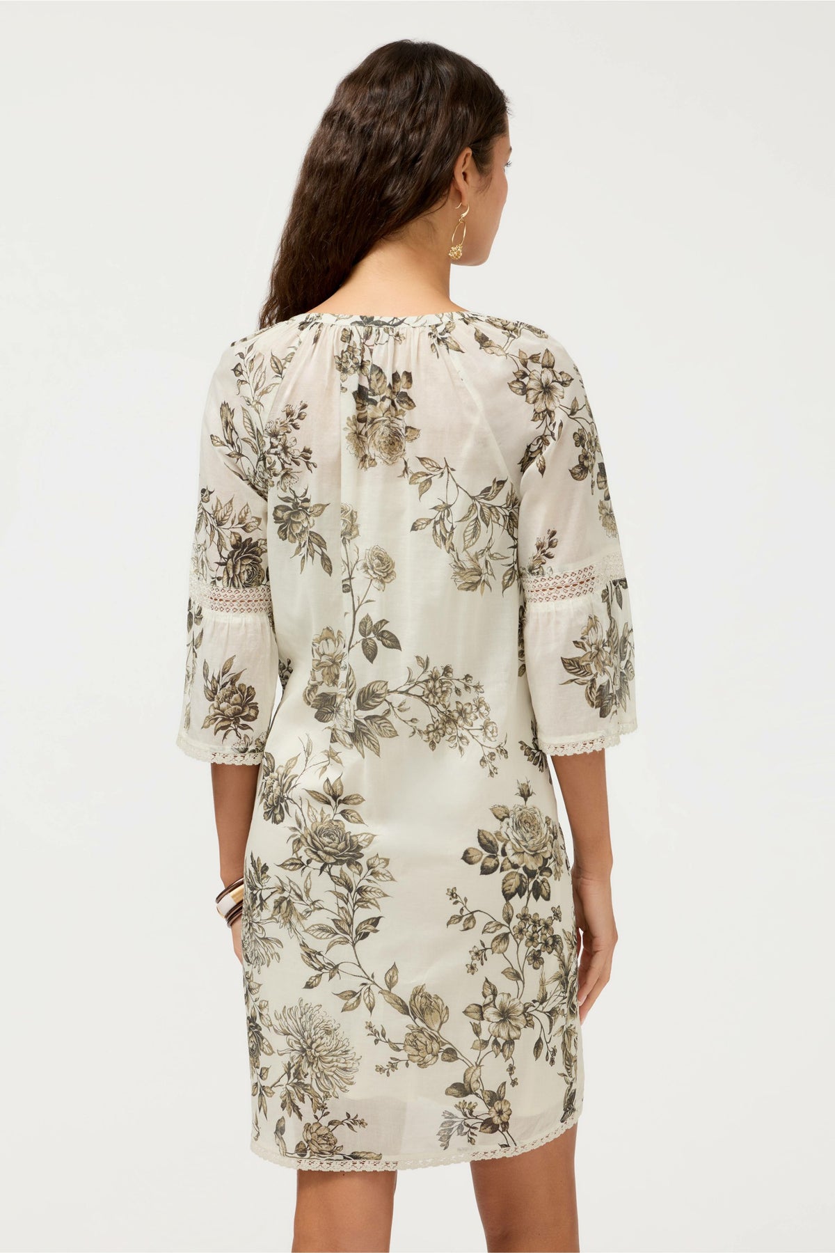 MANDIE PEASANT MINI DRESS