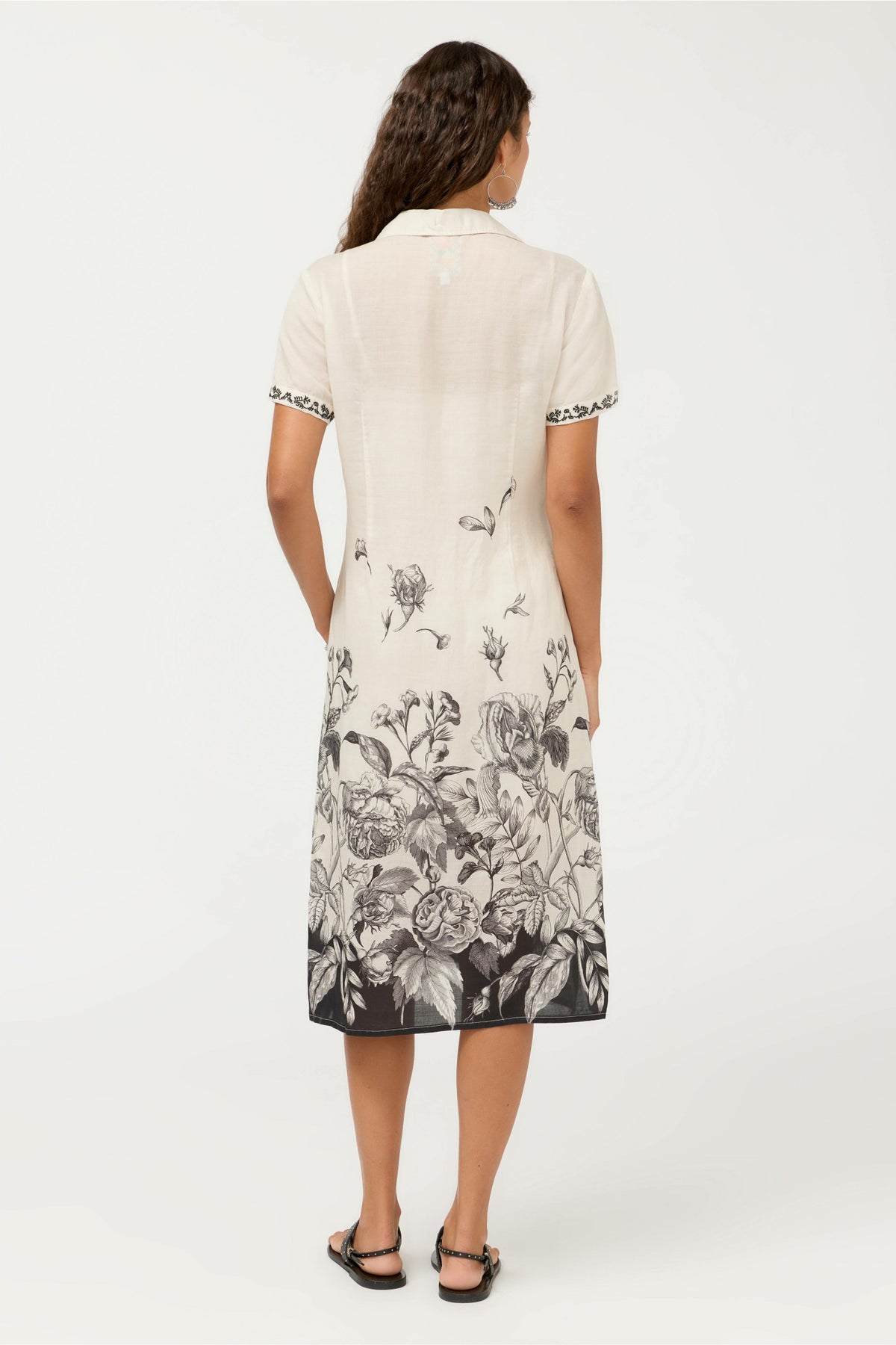 HENLEY COLLARED DRESS