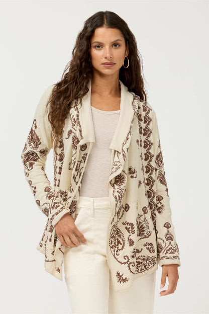 BIYA RIBBED HOODIE