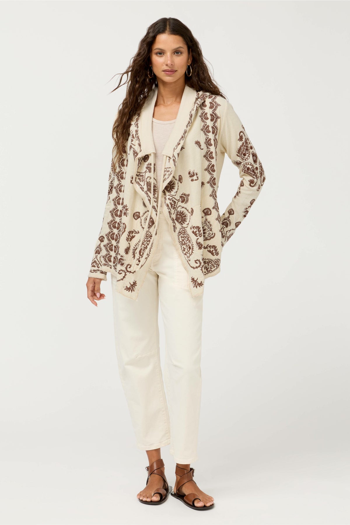 BIYA RIBBED HOODIE