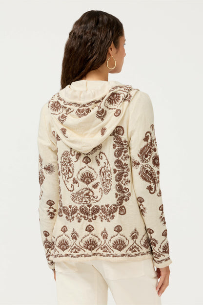 BIYA RIBBED HOODIE