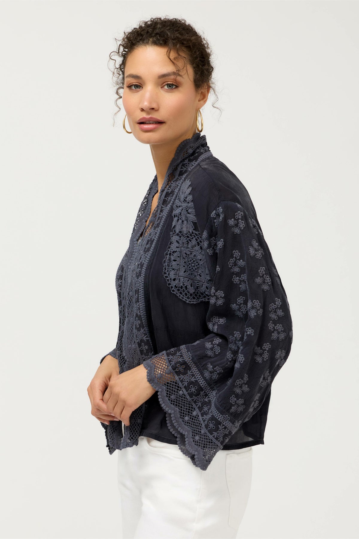 SANDRA PATCHED KIMONO