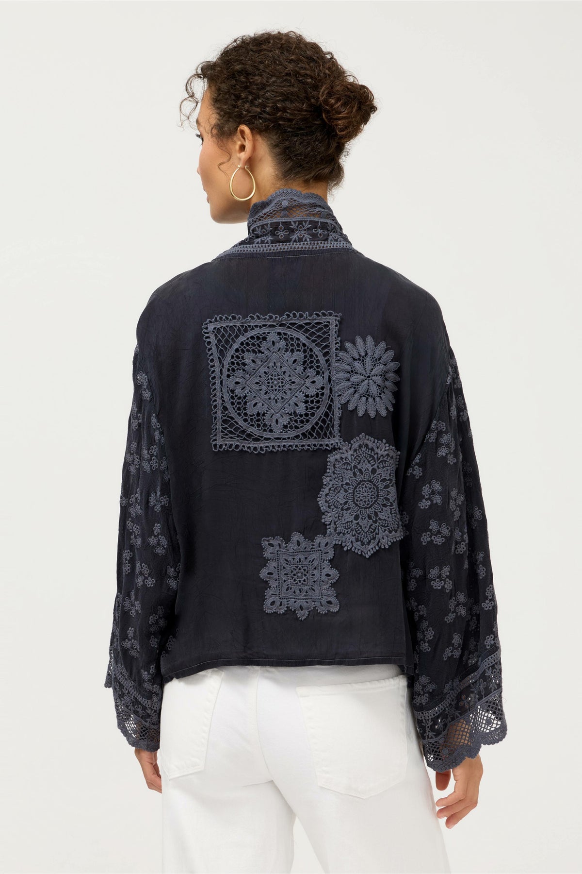 SANDRA PATCHED KIMONO