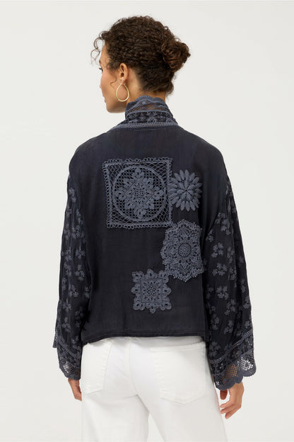 SANDRA PATCHED KIMONO
