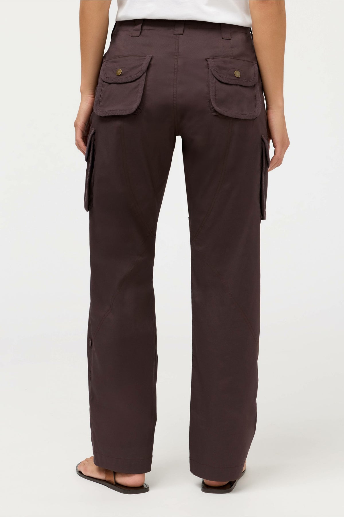 POPLIN CARGO PANT