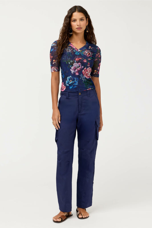 POPLIN CARGO PANT
