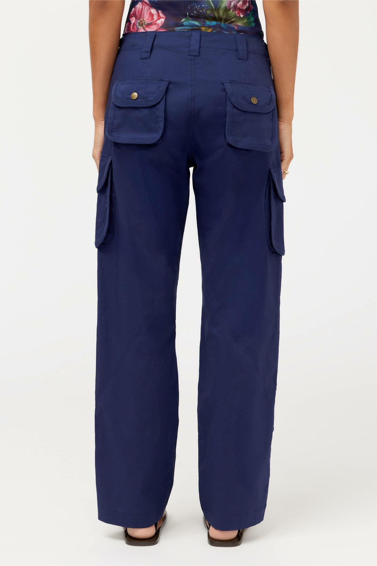 POPLIN CARGO PANT