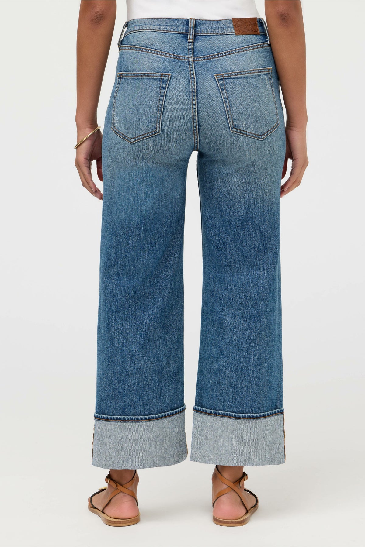 THE ANKLE WIDE LEG JEAN