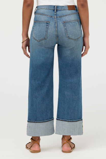 THE ANKLE WIDE LEG JEAN