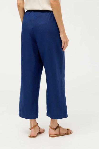 CROPPED LINEN PANT