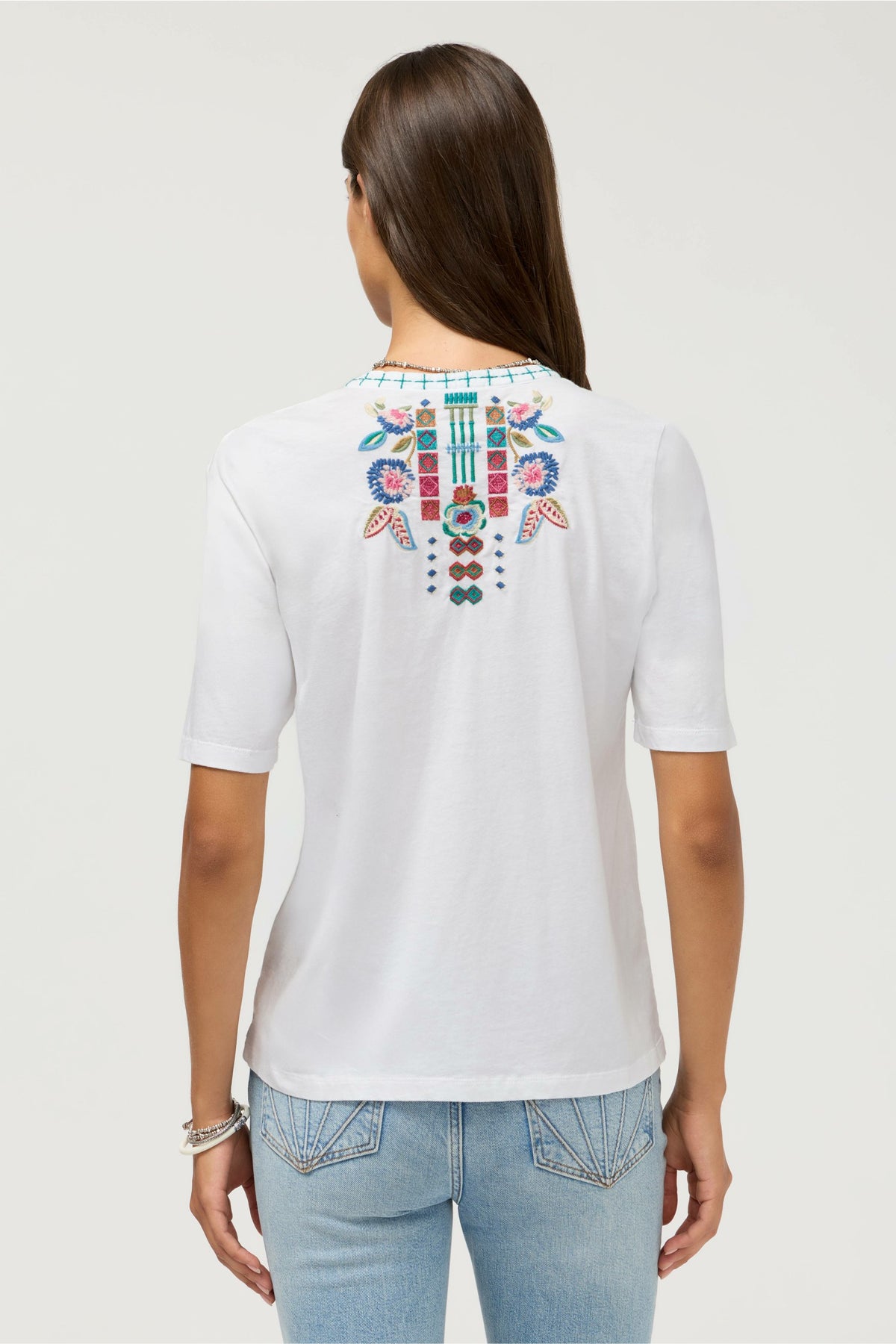 HENLEY KNIT TEE