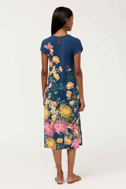 THE JANIE FAVORITE KEYHOLE TEE DRESS