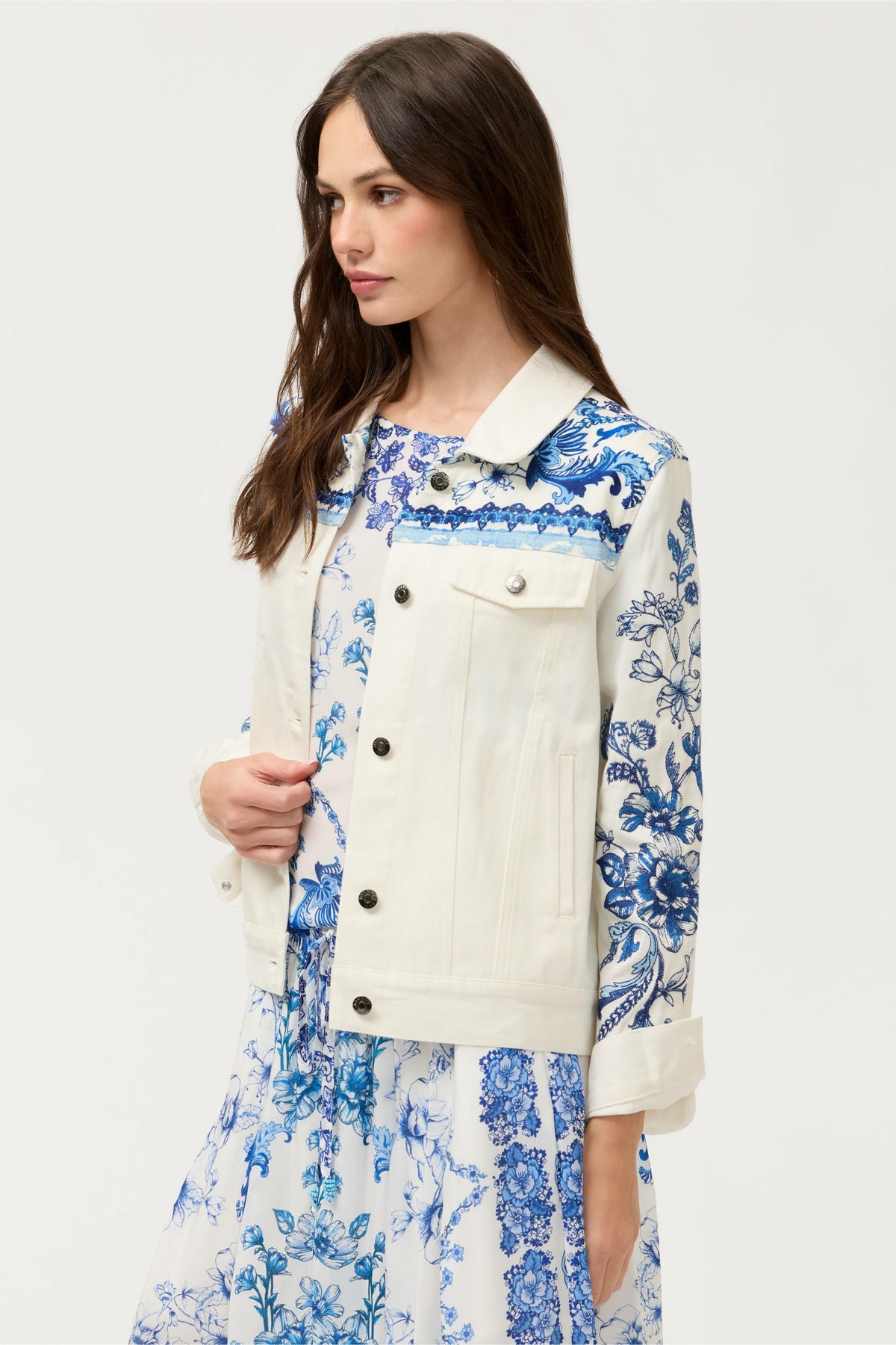 BANDANA DENIM JACKET
