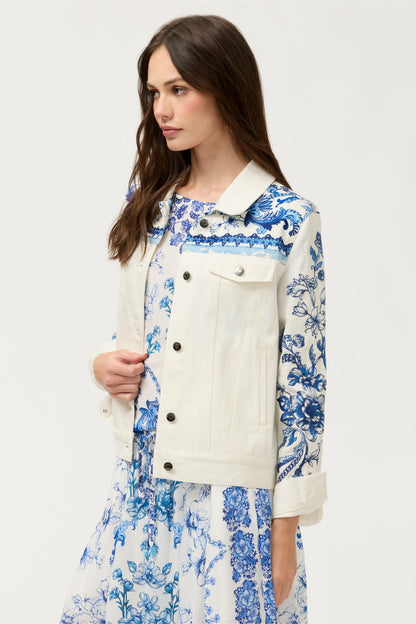 BANDANA DENIM JACKET