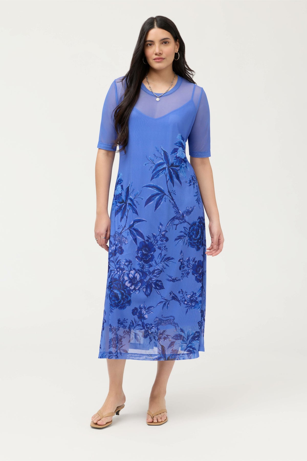 MESH TEE DRESS