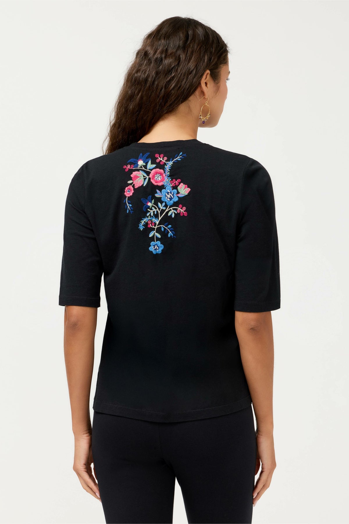 CREWNECK ELBOW SLEEVE TEE