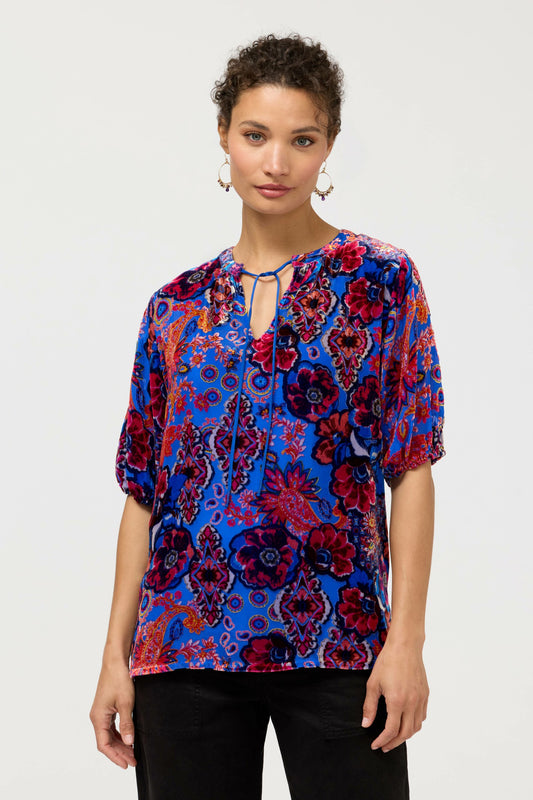 MARGOT SHORT SLEEVE BLOUSE