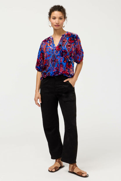 MARGOT SHORT SLEEVE BLOUSE