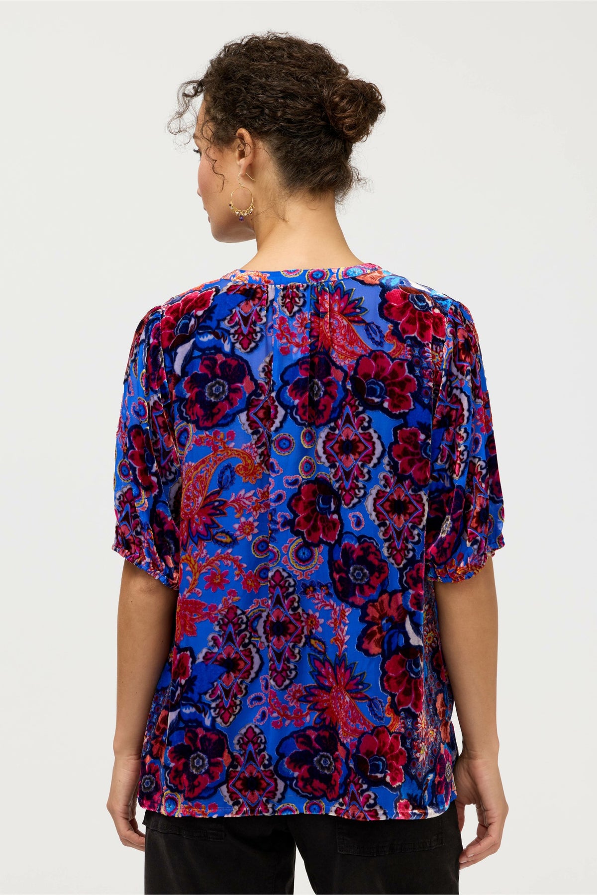 MARGOT SHORT SLEEVE BLOUSE