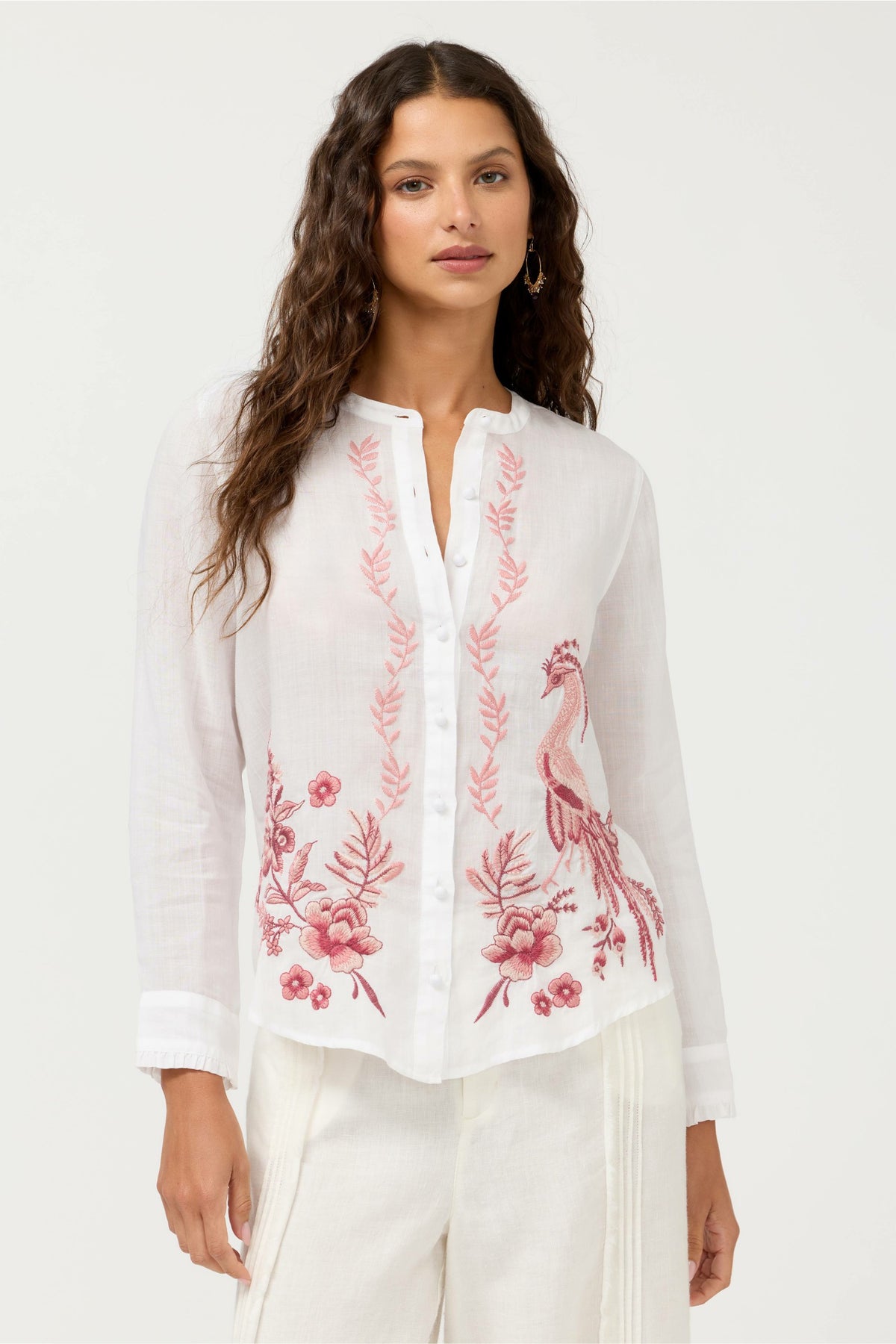 RUFFLE CUFF BLOUSE
