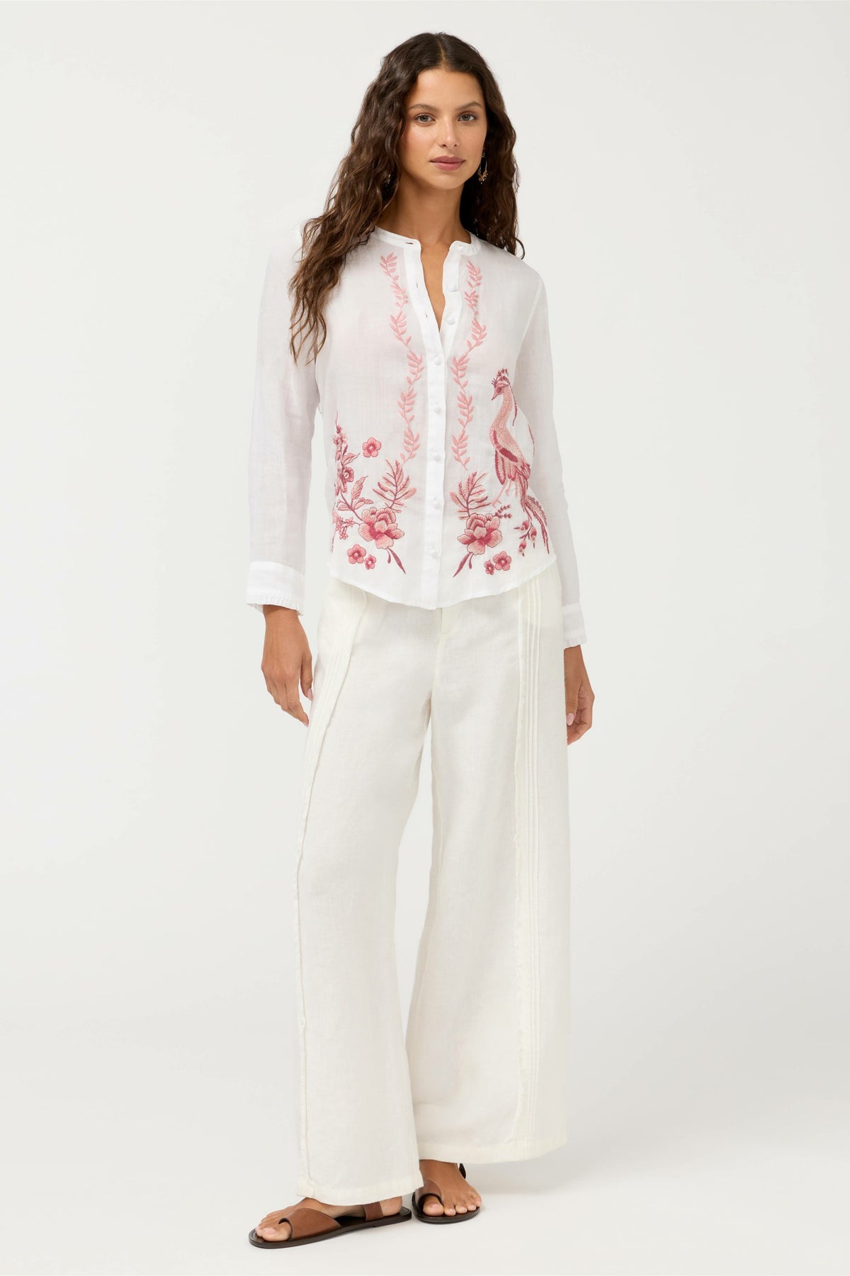 RUFFLE CUFF BLOUSE