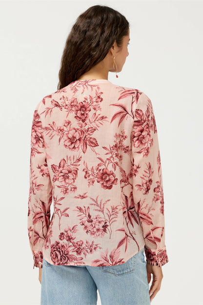 RUFFLE CUFF BLOUSE