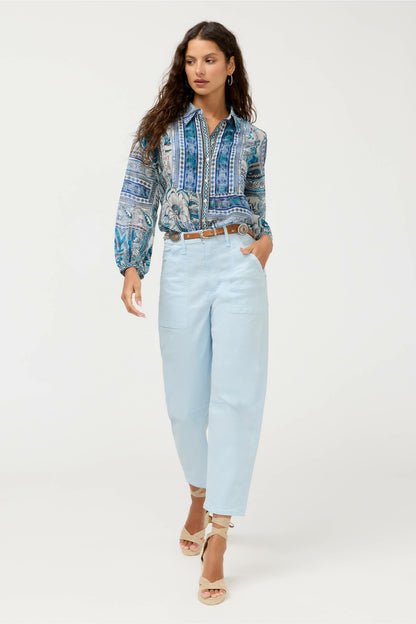 RELAXED YOKE SHIRT