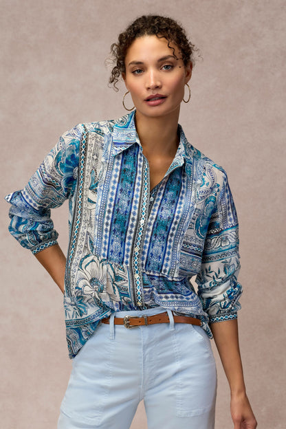 RELAXED YOKE SHIRT