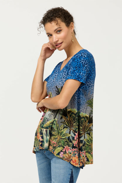 THE JANIE FAVORITE DRAPE TEE