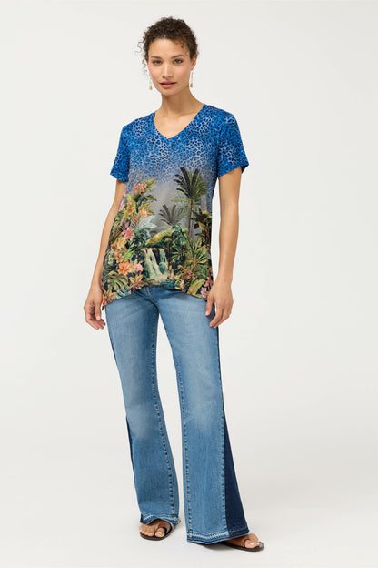 THE JANIE FAVORITE DRAPE TEE